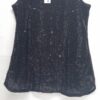 Black Sequin Tank Top