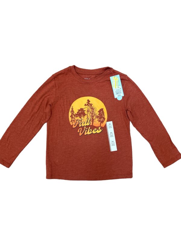 cat & jack fall vibes long sleeve shirt