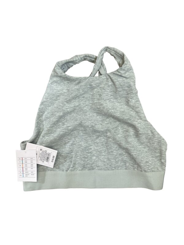 Auden unlined crossback grey bralette size S