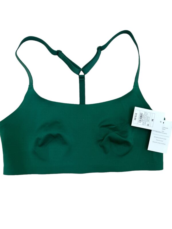 Auden unlined racerback green bralette. Size:M