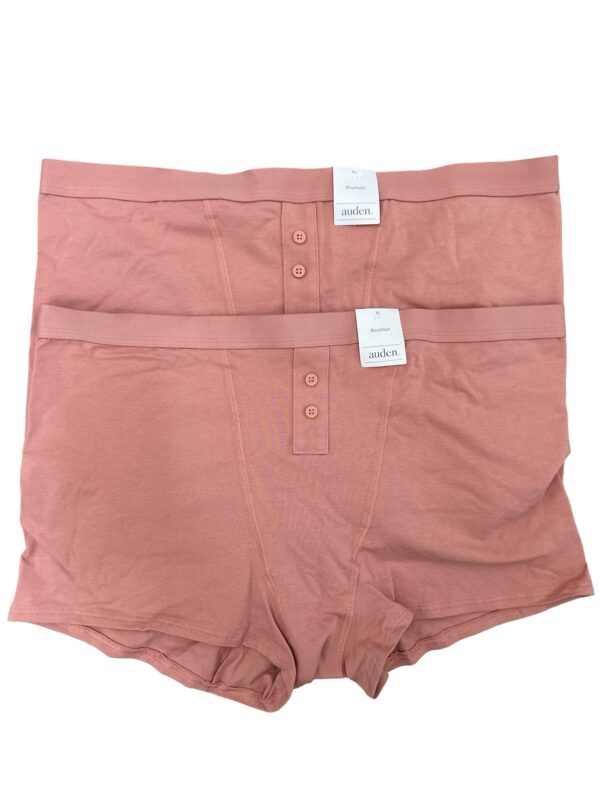 2 pairs Auden boyshort pink underwear. Size:XL