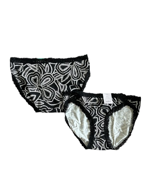 2 pairs Auden black bikini underwear. Size small