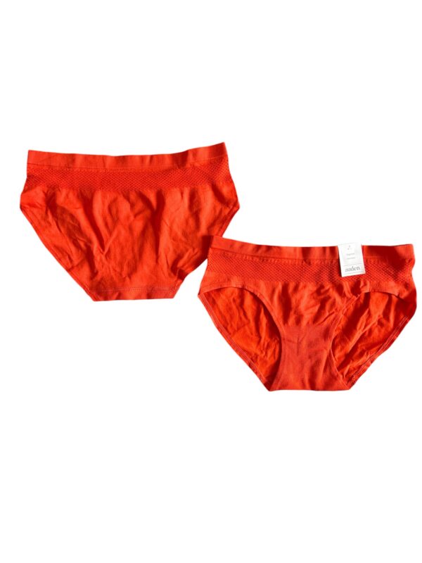 2pairs Auden hipster coral underwear size small