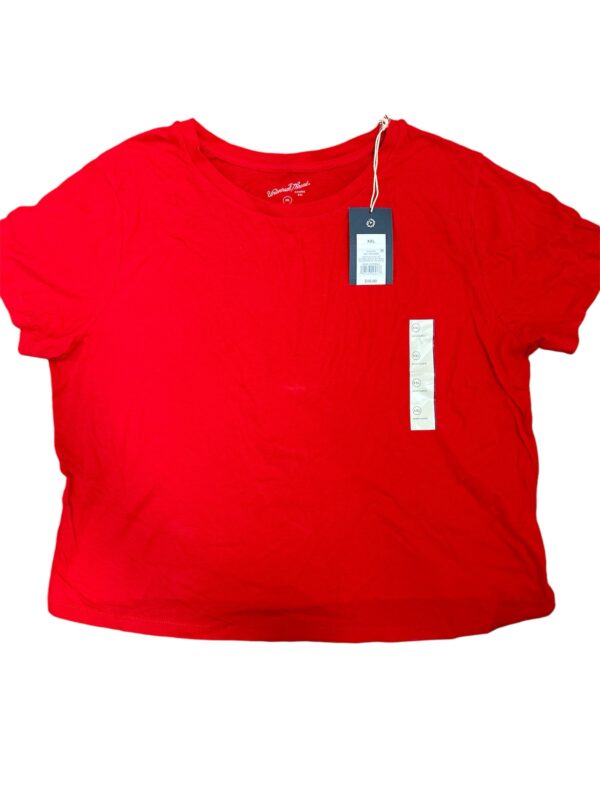 universal threads red crop top. XLarge