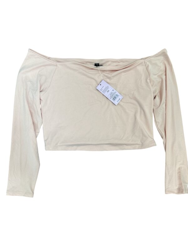 Wild Fable pink long sleeve crop top. Size XXL