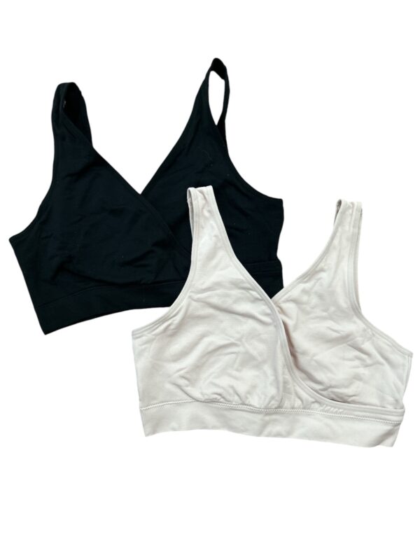 Auden sports bras (2) Black and nude. Size Medium.