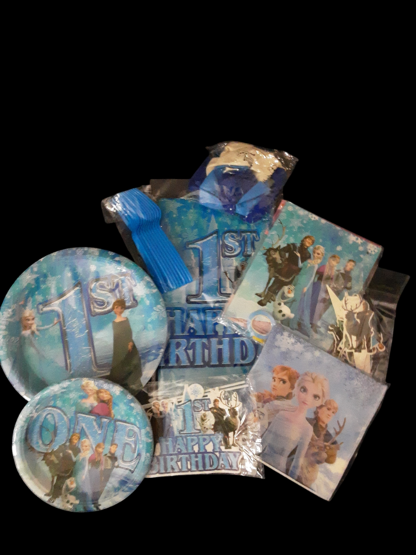 Frozen Disney 1st Birthday Party Kit