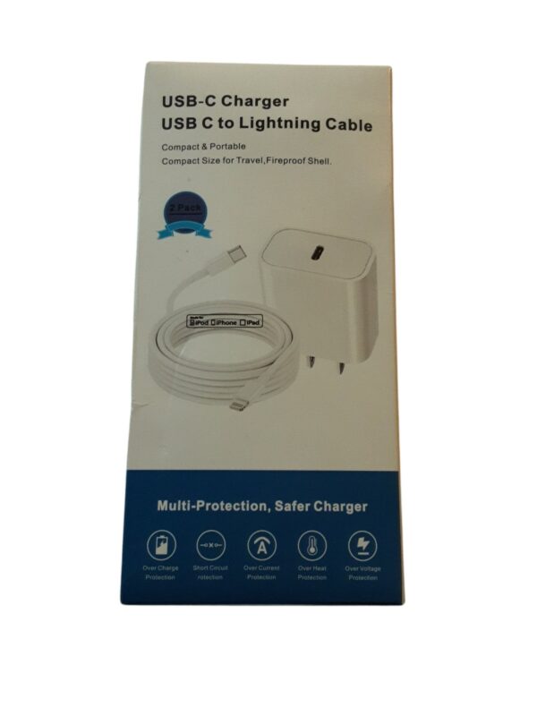 USB-C Charger to Lighting Cable