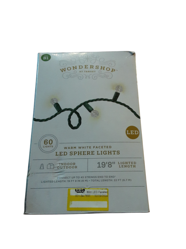 Wondershop 60 LED Lights 19'8" Indoor, Outdoor