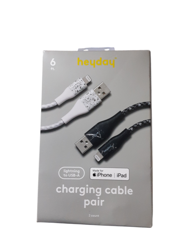 2 6ft IPhone Charger Cords